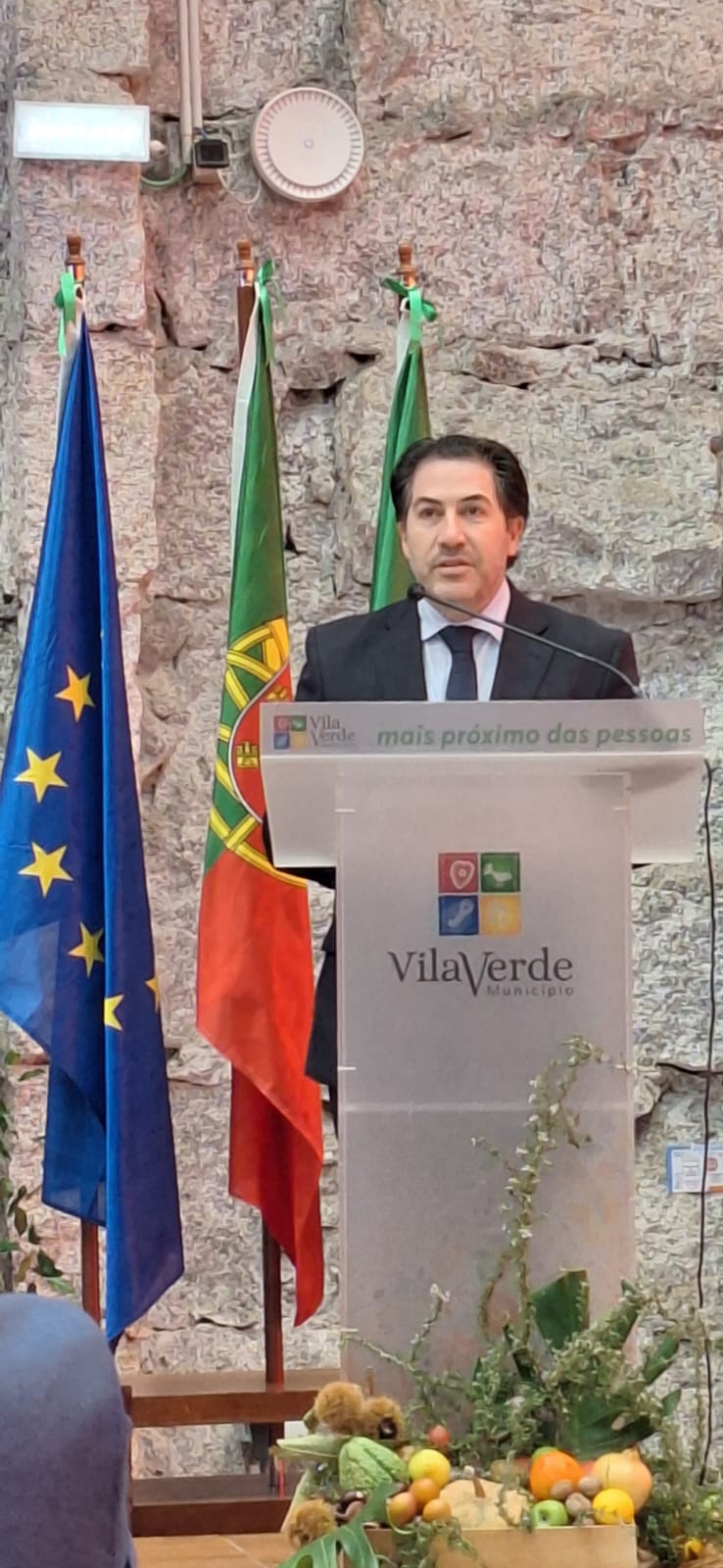 Conferência Nacional LEADER, Vila Verde — intervenção na Adega Cultural