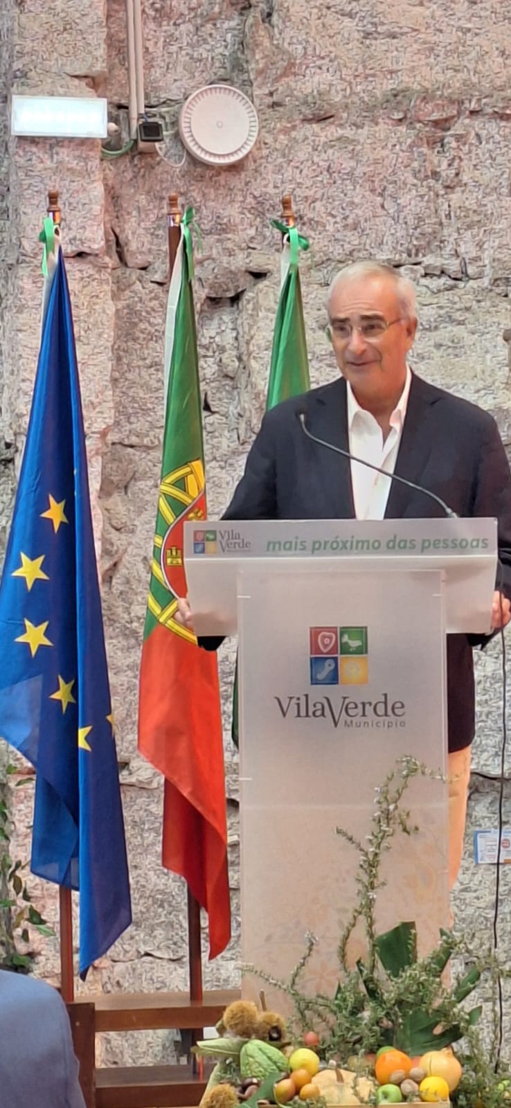 Conferência Nacional LEADER, Vila Verde — intervenção na Adega Cultural
