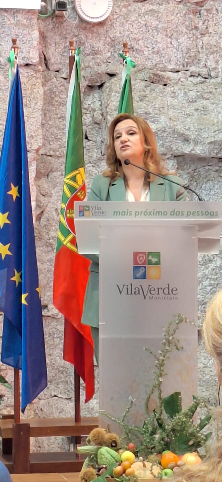 Conferência Nacional LEADER, Vila Verde — intervenção na Adega Cultural
